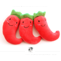 Cute-shape interactive plush sound red pepper cat toy